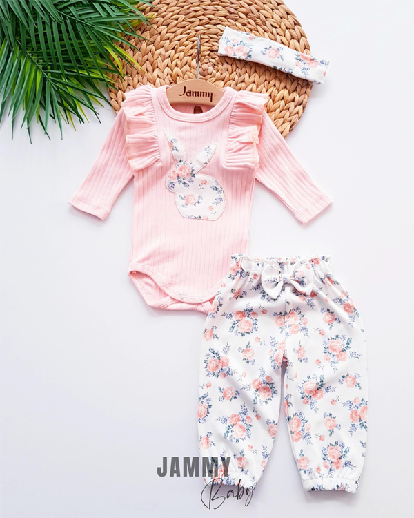 Ensemble 3 pièces Bandana Spring Branch - SAUMON