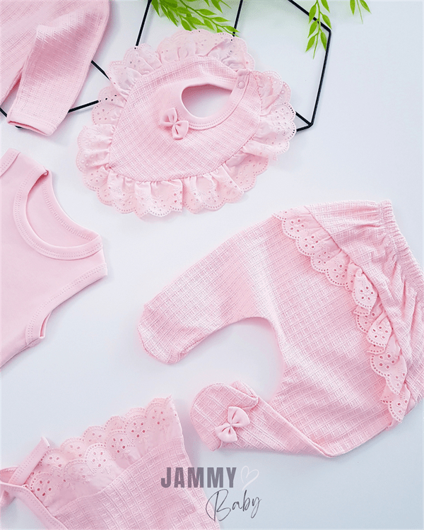 Mathilda 8 Piece Hospital Discharge Set-PINK