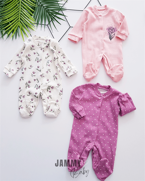 Ensemble combinaison 3 pièces Roesia Camisole-ROSE SÉCHÉE